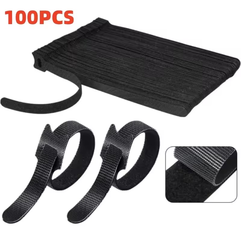 Cable Organizer - 100 unidades de bridas organizadoras de