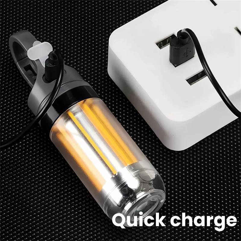 Linterna portátil de tamaño re - Power Bank reseña y precio
