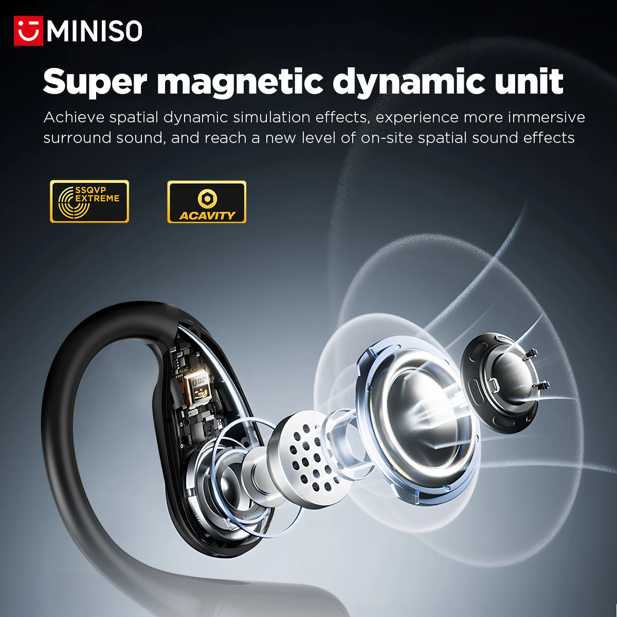 MINISO MS190: auriculares con  - Headphones Wireless reseña y precio
